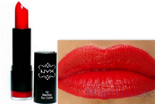 Batom NYX,Round Lipstick- EROS