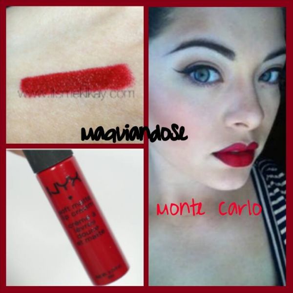 Gloss matte nyx Monte Carlo